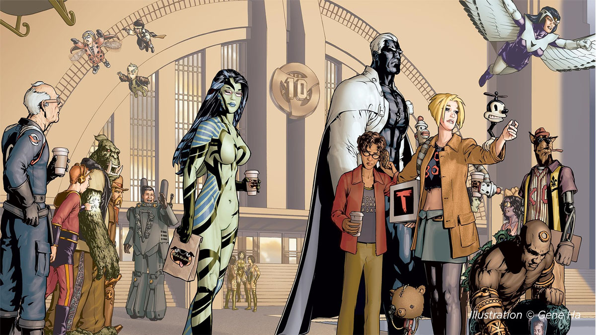 Draw Yourself as a Superhero with Gene Ha at Dunn Museum